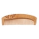 thumbnail image 5 of Peines de Madera Yuyangstore Dientes Finos Antiestáticos de Caoba Paquete de 2, 5 of 7