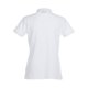 thumbnail image 3 of Clique - Polo Premium de Elástico para Mujer (Blanco), 3 of 4