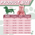 thumbnail image 2 of GASTROPOD Dog Dresses for Small Dogs Girl,Polyester Printed Everyday Dress Small Dog Costume,Easily Clean with Lace Dog Clothes for Small Dogs,Pink,L, 2 of 6