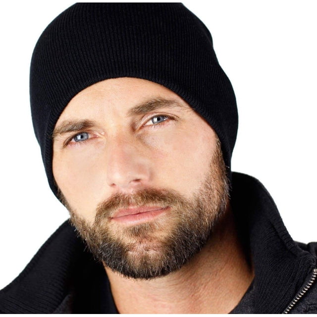 Gorro Everything Black 9 con forma de calavera para cabeza, color negro