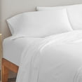 thumbnail image 4 of GAIAM® Relax 100% Cotton Garment Washed 4pc Sheet Set, King, White, 4 of 7