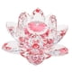 thumbnail image 4 of de de Cristal de 4 Pulgadas, Estatuil Shui de Del rojo Yotijar Flor de loto de cristal, 4 of 7