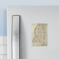 thumbnail image 3 of CafePress - Vintage Map Of Mississippi (1856) - Rectangle Magnet, 2"x3" Refrigerator Magnet, 3 of 3