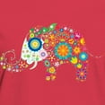 thumbnail image 3 of CafePress - Flower Elephant - Women's Traditional Fit Dark T-Shirt, 3 of 4