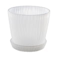 thumbnail image 1 of Decodeary Innovative Plant Pot For Small Spaces Indoor And Outdoor Easy To Maintain transparent L pot+L tray 1Set, 1 of 6