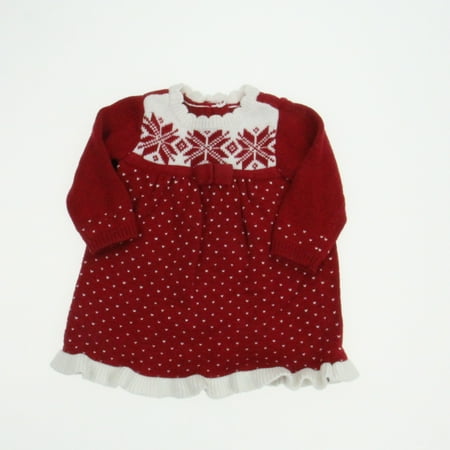 

Pre-owned Gymboree Girls Red | White Dress size: 3-6 Months