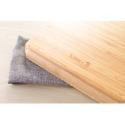 La Boos Square Portion Control Plates (4-Section) - MyPlate Healthy Diet Ratio Control or Weight Loss Aid plate - Made with Bamboo - BPA-Free Lunch Plate or Healthy Eating Plate