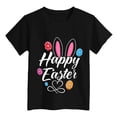 thumbnail image 6 of Toddler Boy Easter Outfit Vintage Soft Black Eggs-Track Easter Cute Tshirt 2026 Happy Easter Tees Cotton Short Sleeve Tops, 6 of 6