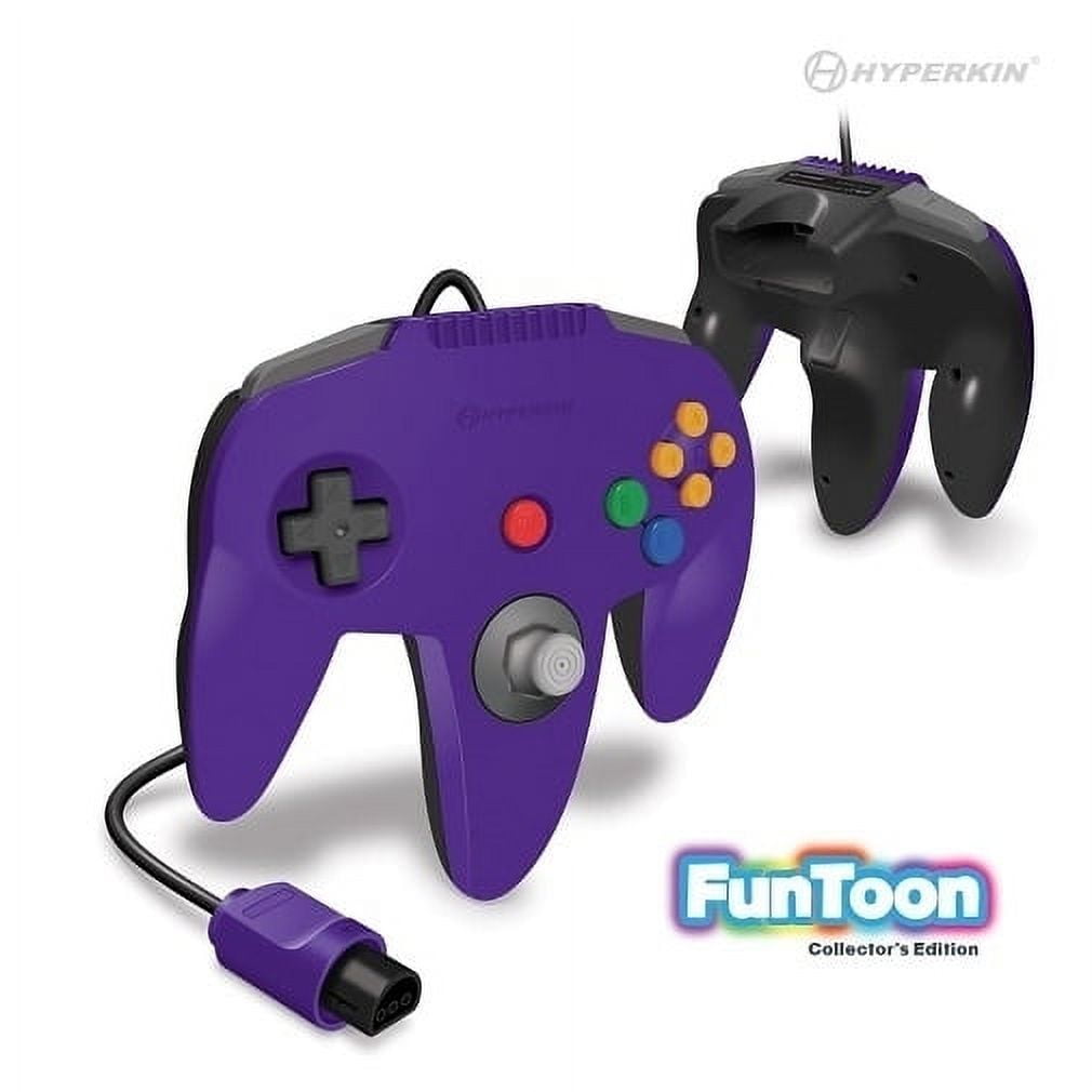 Hyperkin Admiral Premium BT Controller for N64/ Nintendo Switch/ Lite/  PC/ Mac/ Android (Amethyst Purple) - Nintendo 64 : : Video  Games