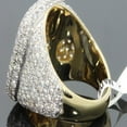 thumbnail image 2 of mmirethe Metal Stand Out In Crowd Bling Bling Ring For Striking Look Alloy Stimulated Diamonds 7# 1Set, 2 of 6