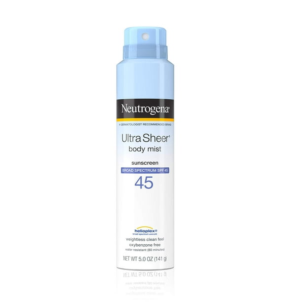 Protector solar Neutrogena Ultra Sheer Body Mist SPF 45 150 ml x3 Neutrogena Neutrogena