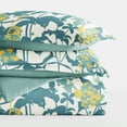 thumbnail image 4 of Duvet Covert Set - Ultra Soft - Teal Farmhouse Boho Flower Southwestern Boho for Queen Size Size Bedding by Comfort Canopy, 4 of 21