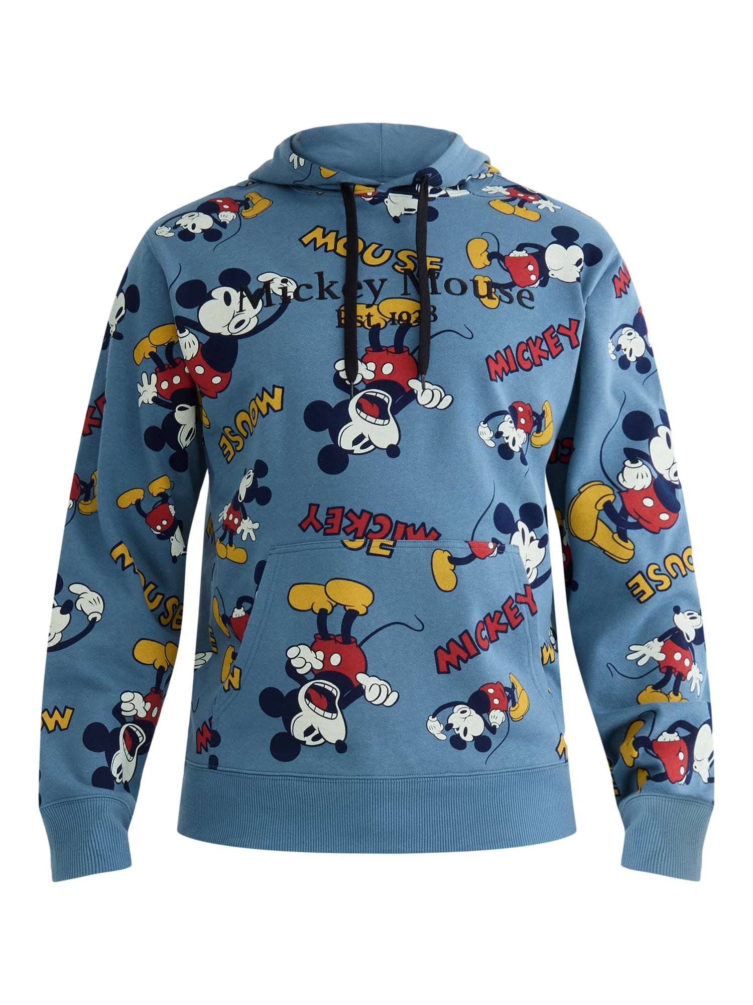 Disney Men's Mickey Mouse EST 1928 Graphic Hoodie Sweatshirt, Sizes S-3XL