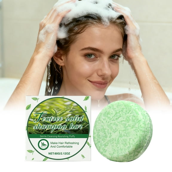 Shampoo Soap Bar for Gentle Cleansing and Odor Control – Natural Ingredients for Fresh, Non-Drying Hair and Scalp Care, 60g