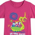 thumbnail image 3 of Nightmare Before Christmas - Big Wave Riders - Lock, Shock, & Barrel - Dragon Boat - Toddler And Youth Girls Short Sleeve Graphic T-Shirt, 3 of 5