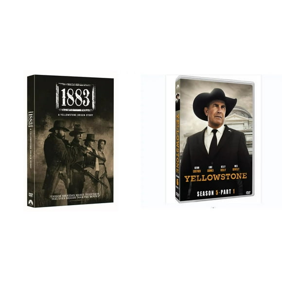Yellowstone Saison 5 Partie 1 & 1883 Saison 1 (DVD) -Anglais Seulement
