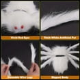 thumbnail image 5 of Deago Halloween Outdoor Decorations Giant Spider, Scary White Large Spider Props for Yard Lawn Halloween Outside Decor and Indoor Party Decor (49"), 5 of 8