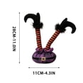 thumbnail image 2 of Tepsmf Halloween Witch Legs Tabletop Decor Inverted Legs Centerpiece Spooky Witch Feet Prop for Party Scene Decoration and Home Display, 2 of 6