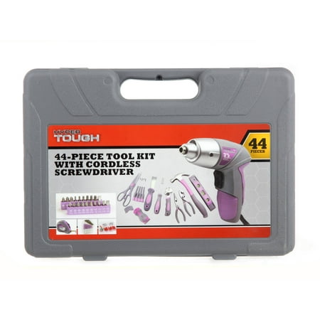 Hyper Tough 44-Piece Home Repair Tool Kit In Blow Mold Case, UJ84133G