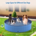 thumbnail image 3 of Niubya Foldable Dog Swimming Pool, Collapsible Hard Plastic, Portable Bath Tub for Pets Dogs and Cats, Pet Wading Pool for Indoor and Outdoor, 79x 12 Inches, 3 of 7