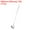 Silver, variant on Uxcell 4Pack 7" Stainless Steel Long Handle Heart Teaspoon Coffee Spoon, Silver