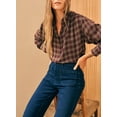 thumbnail image 5 of Women's Wide Leg Jeans High Waisted Stretchy Straight Leg Jeans Loose Trendy Denim Pants with Pocket, 5 of 13