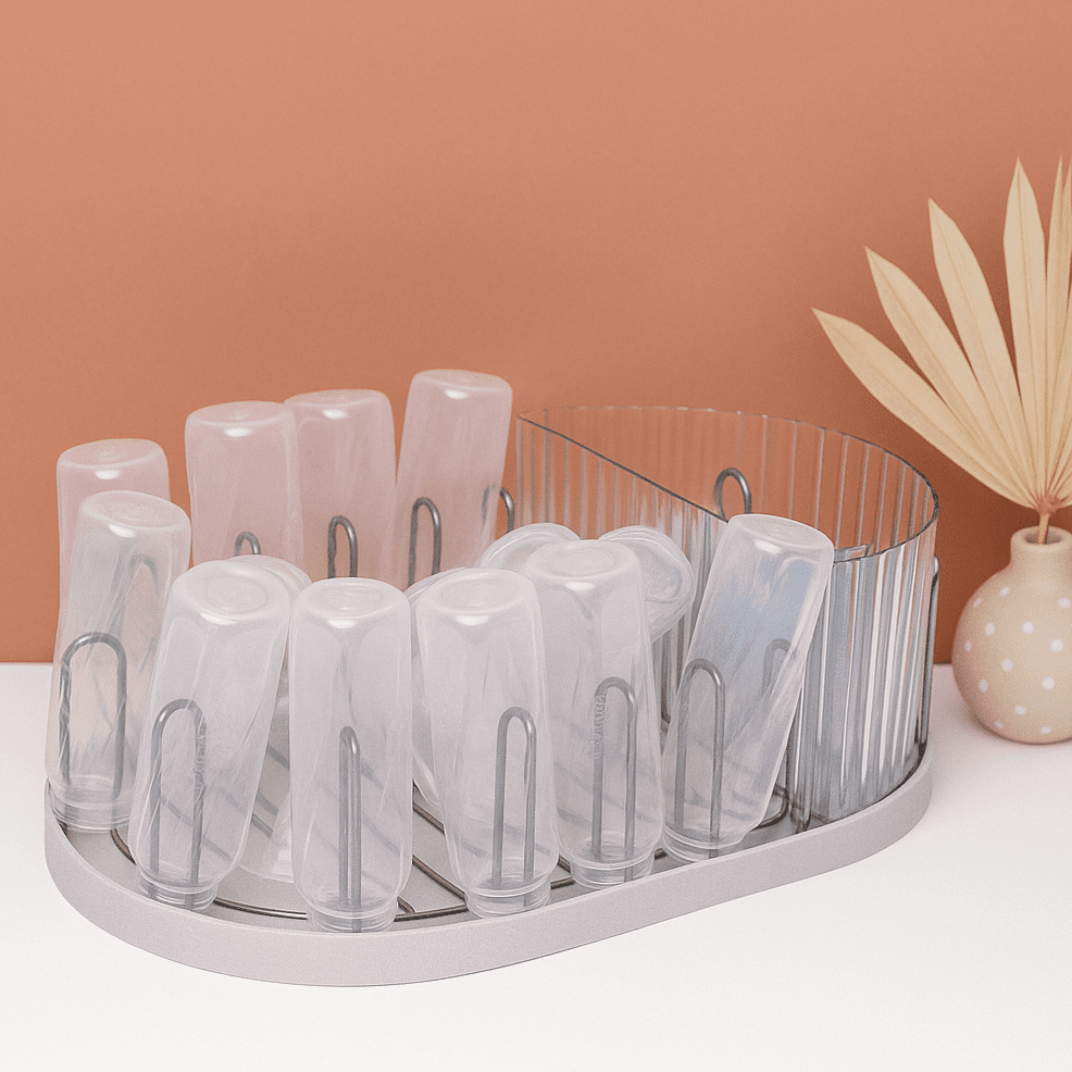 Winnie & Lu Airess Drying Rack - Baby Bottle Drying Rack & Kitchen Organizer