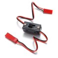 thumbnail image 2 of 2pcs On/off Switch Receiver Jst Connector For Rc 1/10 1/8 Car Crawler Off-road Vehicle Multi [DmS] Black, 2 of 5