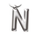 thumbnail image 1 of IF Letter Key Ring, N, 1 of 1
