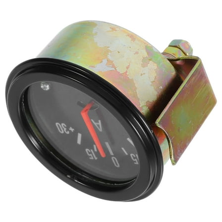 CTIRCHIU Dc Ammeter Gauge with Needle Display for Vehicles 12V 24V Durable Metal Construction Clear Readings