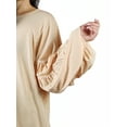 thumbnail image 4 of Casual Womens Long Lantern Sleeve Soft Loose Boxy Blouse Shirt Tops, 4 of 5