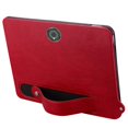 thumbnail image 2 of For OnePlus Pad Pro Case Hand Strap Kickstand Leather Tablet Cover - Red, 2 of 5