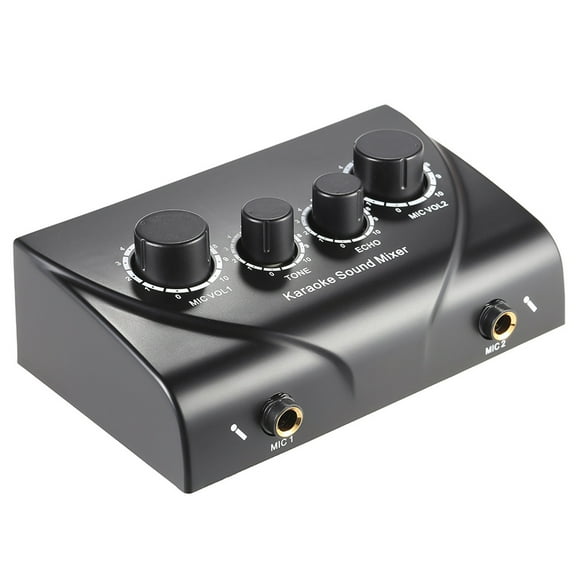 Sound Mixer,Dual Mic With Mic With Cable Sound Mer Dual Audio Mewmewcat Sound Buzhi Adben Sound Mer
