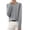 #Dark Gray, variant on DPTALR Women's Spring Plus Size Oversize Long Sleeve Round Neck Knitted Cardigan,Beige,Size L