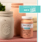 (3 pack) Waverly Inspirations Chalk Paint, Ultra Matte, Ivory, 8 fl oz
