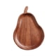 thumbnail image 3 of Plato de madera Bandeja de madera para servir Bandeja decorativa Tabla para servir Bandeja de madera para café En forma de pera, 3 of 9