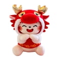 thumbnail image 5 of Kokiya Dragon Hug Pillow Throw Pillow Chinese New Year Toy Spring Festival, 5 of 9