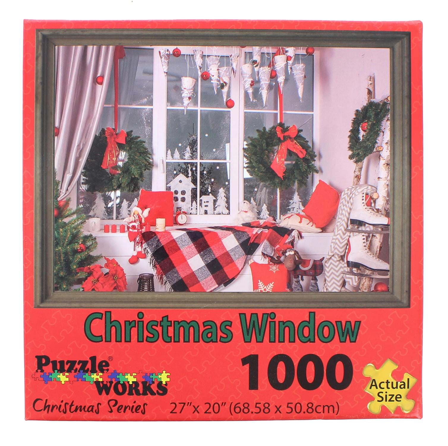 HXMARS Christmas Jigsaw Puzzles 500 Piece Christmas Candy Town 
