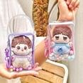 thumbnail image 5 of Caja organizadora de PVC transparente grueso con diseño de misterio, bolsa para llavero, estuche de almacenamiento para proteger juguetes misteriosos para muñecas Jasmine Bubble Matt, 5 of 5
