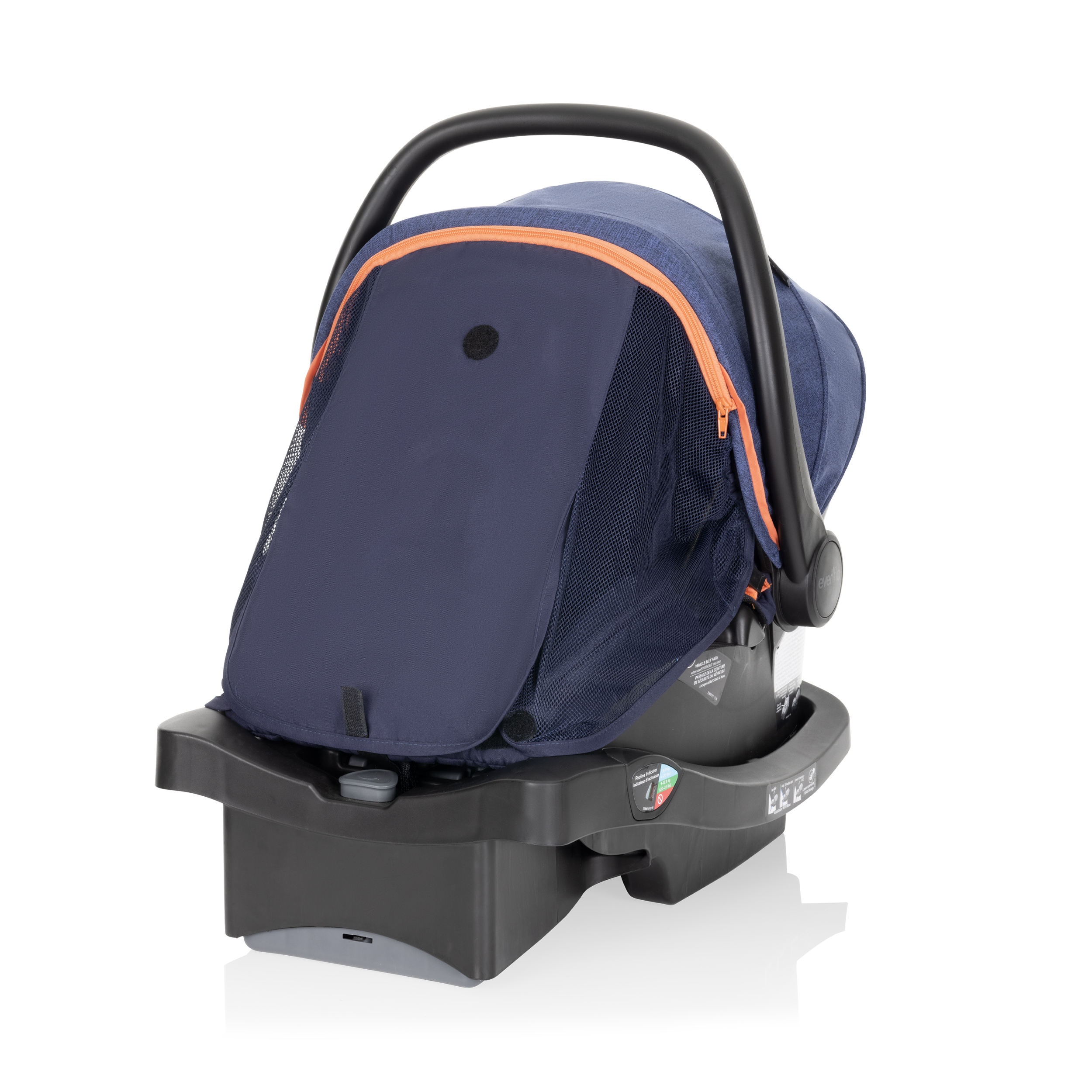 Pivot Vizor Travel System with LiteMax Infant Car Seat (Promenade Blue) - image 4 of 6