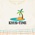 thumbnail image 4 of Inktastic Kauai Time Hawaii Island Girls Baby Dress, 4 of 5