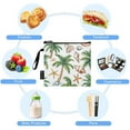 thumbnail image 5 of Haosy 3 Pack Reusable Ziploc Bags BPA Free Healthy Food Storage Bag Leakproof Sandwich Snack Freezer Bags Shells Palm Trees Starfish, 5 of 7
