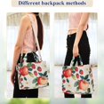 thumbnail image 4 of FORMRS Womens Corduroy Tote Bag Crossbody Shoulder Handbag with Pocket, Strawberry Pattern, 4 of 7