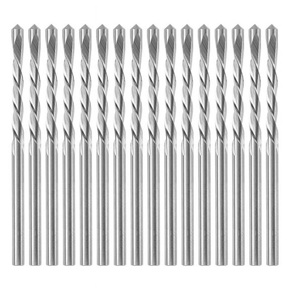 GP16 1/8Inch Drywall Pilot Point Cutting Drill Bit (16 Pack), Cutting Drywall, Suitable for Rotary Zipper Spiral Saws