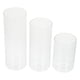thumbnail image 3 of 3 portavelas de vidrio transparente para velas votivas, portavelas cilíndricos., 3 of 5