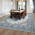 thumbnail image 2 of TWINNIS Area Rug for Living Room Persian Rug Vintage Boho Carpet for Bedroom,Gray/Blue,5'x7', 2 of 7