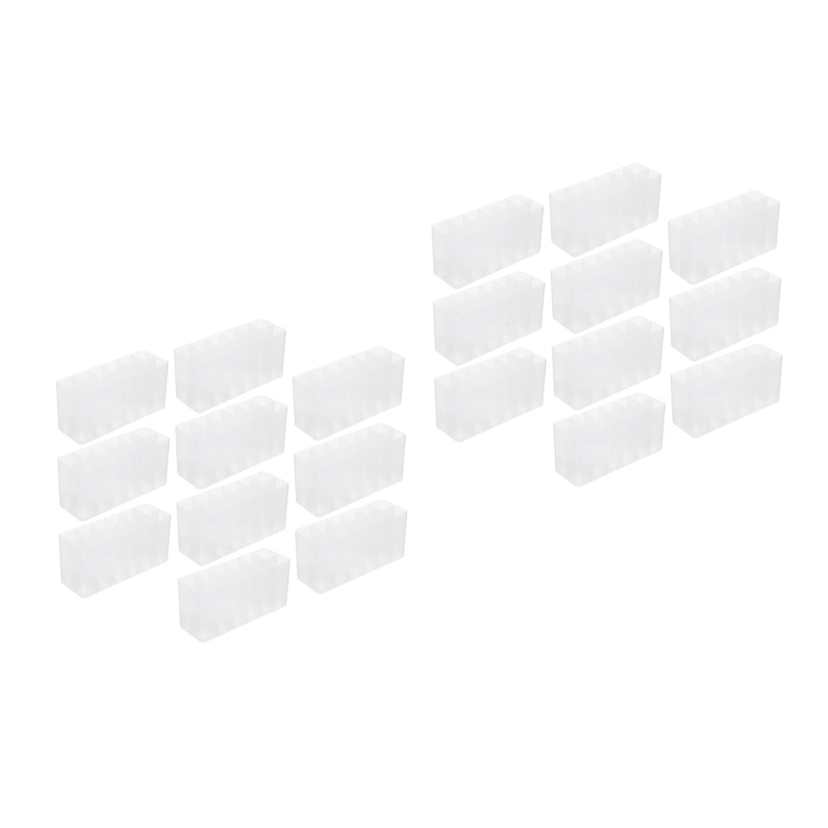 HOMEMAXS 20 Pcs  Durable Mark Pen Holders Pens Storage Containers 12 Holes Pens Boxes