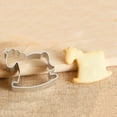 thumbnail image 4 of Wosthever Moldes para cortar galletas de 44 estilos, aleación de aluminio, forma de Animal bonito, molde para galletas, bricolaje, Fondant, Type4 NO4, 4 of 6