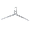thumbnail image 4 of Percha de viaje Diseño plegable Aleación de aluminio Percha de ropa plegable ligera de alta resistencia para el hogar Tirp Silver, 4 of 10