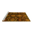 thumbnail image 2 of Ahgly Company Machine Washable Indoor Rectangle Abstract Yellow Modern Area Rugs, 5' x 7', 2 of 4